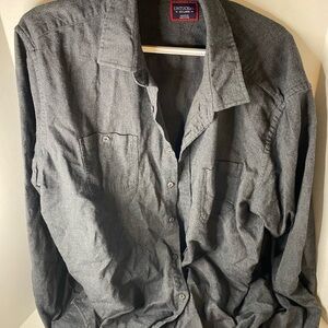 UNTUCKit Gray Dress Shirt